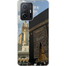 TechTree Xiaomi Mi 11T-11T Pro Uyumlu Manevi Huzur Kabe Kapısı Umre Baskılı Silikon Kılıf