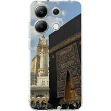 TechTree Redmi Note 13 4g Uyumlu Manevi Huzur Kabe Kapısı Umre Baskılı Silikon Kılıf