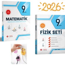 Paraf Yayınları Sonuç Yayınları 2026 9. Sınıf Fizik + Matematik Fasikülleri 2 Kitap Fiş Tutucu Hediye
