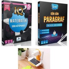 Paraf Yayınları 5.sınıf  Iq Matematik + Gün Gün Paragraf  Set 2025 (Priz Tutuculu)