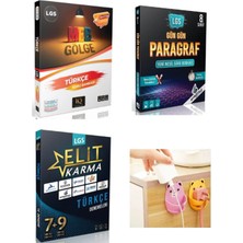 Paraf Yayınları 8. Sınıf Iq Meb Gölge Türkçe+Strateji Paragraf+Elit Karma Türkçe Deneme Fiş Tutucu Hediye