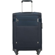 Samsonite Citybeat - Spinner S (Uzunluk: 40 Cm), El Bagajı, 55 Cm, 42 L, Mavi (Lacivert)