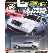 Aesco Hot Wheels Premium Series 25.yıl Özel Fast & Furious Mercedes-Benz 500 Sel HNW46 - JHW67-LA10