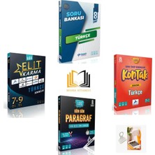 Paraf Yayınları Türkçe Lgs Hazırlık Kitap Set 2024-2025(TELEFON Priz Tutucu Hediye)