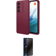 Motto Ticaret Xiaomi Uyumlu Redmi 15 4g Kılıf Kozmos Yansıma Özel Seri Ikili Koruma Seti