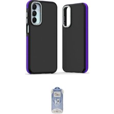 Motto Ticaret Samsung Uyumlu Galaxy A15 4g Kılıf Eksen Işık Ikili Koruma Seti