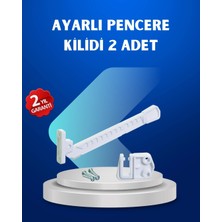 Nemere Pencere Güvenlik Kilidi Açılma Sınırlayıcı At 2 Adet