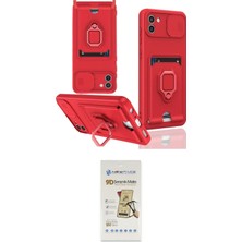 Motto Ticaret Samsung Uyumlu Galaxy A03 Kılıf Vadi Form Prime Ikili Koruma Seti