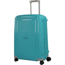 Samsonite S'cure - Spinner M Çanta, M (69 Cm), 79 L, Mavi (Su Mavisi)
