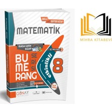 Paraf Yayınları 8.sınıf Günay Konu ve Soru Bumerang Matematik Etkinlikli Kitap (2025-2026)