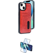 Motto Ticaret Apple Uyumlu iPhone 14 Kılıf Yörünge Işık Serisi Ikili Koruma Seti