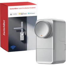 Switchbot Wifi Akıllı Kilit Pro, Şarj Edilebilir Pil Ile, Wifi Üzerinden Madde, Elektronik Kapı Kilidi, Mevcut Kapı Cıvatanıza Hızla Takılır, Apple Home, Alexa, Google Home, Ifttt'yi Destekler