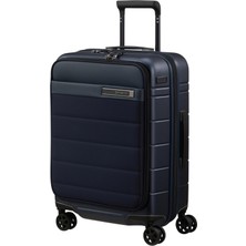 Samsonite Neopod Spinner 4 Tekerlekli Genişletilebilir Taşıma Çantası 55 cm Boyut 1549 Gece Mavisi 1549 Gece Mavisi Küçük Modern
