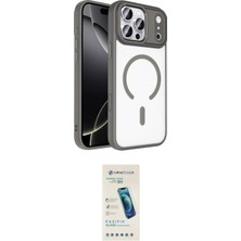 Motto Ticaret Apple Uyumlu iPhone 17 Pro Max Kılıf Kıvılcım Prime Ikili Koruma Seti