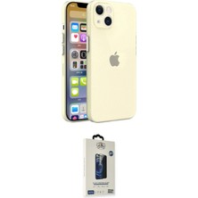 Motto Ticaret Apple Uyumlu iPhone 13 Mini Kılıf Atlas Minimal Prime Ikili Koruma Seti