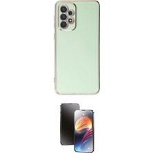 Motto Ticaret Samsung Uyumlu Galaxy A73 5g Kılıf Yankı Serisi Ikili Koruma Seti