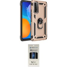 Motto Ticaret Huawei Uyumlu P Smart 2021 Kılıf Ahenk Klasik Koleksiyonu Ikili Koruma Seti