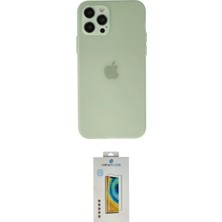 Motto Ticaret Apple Uyumlu iPhone 12 Pro Max Kılıf Atlas Minimal Prime Ikili Koruma Seti