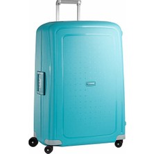 Samsonite S'cure - Spinner S, El Bagajı, S (55 Cm), 34 L, Mavi (Su Mavisi)