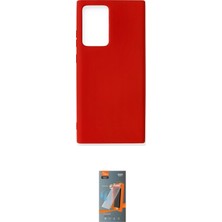 Motto Ticaret Samsung Uyumlu Galaxy Note 20 Ultra Kılıf Ahenk Serisi Ikili Koruma Seti