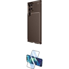 Motto Ticaret Samsung Uyumlu Galaxy S25 Ultra Kılıf Eksen Form Prime Ikili Koruma Seti