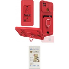 Motto Ticaret Xiaomi Uyumlu Redmi 9c Kılıf Vadi Form Prime Ikili Koruma Seti