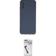 Motto Ticaret Samsung Uyumlu Galaxy A03S Kılıf Ahenk Serisi Ikili Koruma Seti