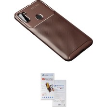 Motto Ticaret Samsung Uyumlu Galaxy A11 Kılıf Eksen Form Prime Ikili Koruma Seti