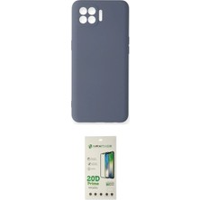 Motto Ticaret Oppo Uyumlu Reno 4 Lite Kılıf Ahenk Serisi Ikili Koruma Seti