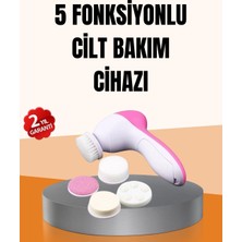 Die Grup Buğz Derin Temizleme ve Masaj Için 5 Başlıklı Yüz Cilt Bakım Aleti