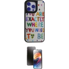 Motto Ticaret Apple Uyumlu iPhone 15 Pro Max Kılıf Odak Klasik Serisi Ikili Koruma Seti