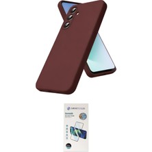 Motto Ticaret Samsung Uyumlu Galaxy A57 5g Kılıf Kozmos Yansıma Özel Seri Ikili Koruma Seti