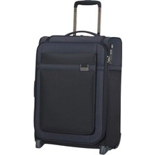 Samsonite Airea - Dik S Üst Cep Genişletilebilir El Bagajı, 55 Cm, 41/46 L, Mavi (Koyu Mavi)