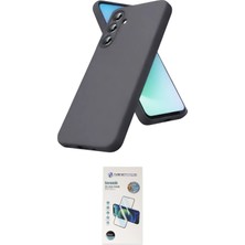 Motto Ticaret Samsung Uyumlu Galaxy A37 5g Kılıf Kozmos Yansıma Özel Seri Ikili Koruma Seti