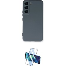 Motto Ticaret Samsung Uyumlu Galaxy S22 Plus Kılıf Ahenk Serisi Ikili Koruma Seti