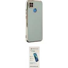 Motto Ticaret Xiaomi Uyumlu Redmi 9c Kılıf Yankı Serisi Ikili Koruma Seti