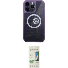 Motto Ticaret Apple Uyumlu iPhone 14 Pro Kılıf Iz Form Ikili Koruma Seti