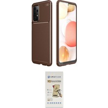 Motto Ticaret Samsung Uyumlu Galaxy A72 Kılıf Eksen Form Prime Ikili Koruma Seti