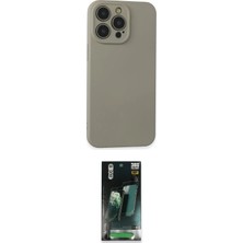 Motto Ticaret Apple Uyumlu iPhone 15 Pro Max Kılıf Ahenk Serisi Ikili Koruma Seti