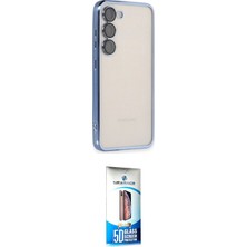 Motto Ticaret Samsung Uyumlu Galaxy S23 Plus Kılıf Vadi Minimal Ikili Koruma Seti
