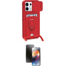 Motto Ticaret Xiaomi Uyumlu Redmi Note 13 Pro 5g Kılıf Vadi Form Prime Ikili Koruma Seti