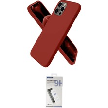 Motto Ticaret Apple Uyumlu iPhone 12 Pro Kılıf Kozmos Yansıma Özel Seri Ikili Koruma Seti