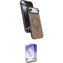 Motto Ticaret Apple Uyumlu iPhone 17 Air Kılıf Iz Işık Koleksiyonu Ikili Koruma Seti