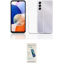 Motto Ticaret Samsung Uyumlu Galaxy A14 4g Kılıf Zirve Doku Ikili Koruma Seti