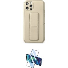 Motto Ticaret Apple Uyumlu iPhone 12 Pro Kılıf Akış Doku Ikili Koruma Seti