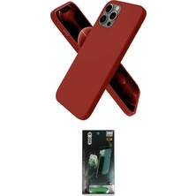 Motto Ticaret Apple Uyumlu iPhone 12 Pro Max Kılıf Kozmos Yansıma Özel Seri Ikili Koruma Seti