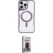 Motto Ticaret Apple Uyumlu iPhone 15 Pro Kılıf Yadigar Klasik Özel Seri Ikili Koruma Seti
