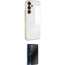 Motto Ticaret Samsung Uyumlu Galaxy M34 5g Kılıf Yankı Serisi Ikili Koruma Seti