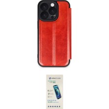 Motto Ticaret Apple Uyumlu iPhone 16 Pro Kılıf Zirve Yansıma Serisi Ikili Koruma Seti