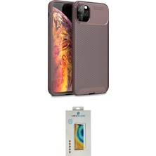 Motto Ticaret Apple Uyumlu iPhone 11 Pro Max Kılıf Eksen Form Prime Ikili Koruma Seti